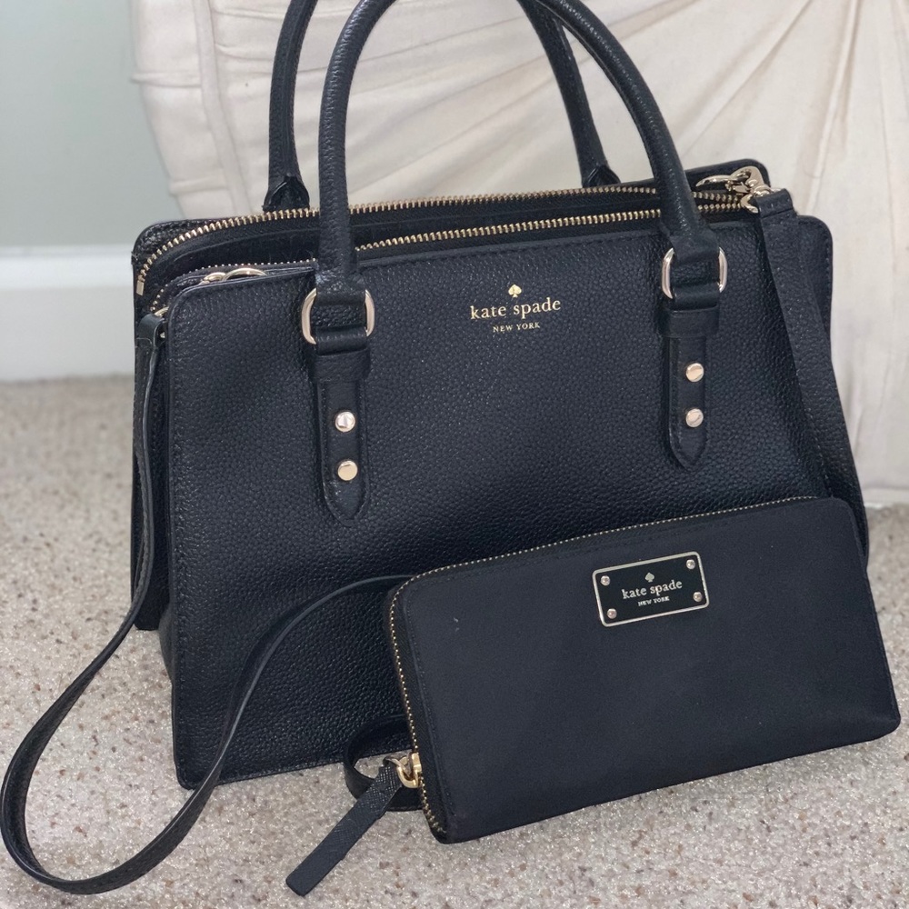 Kate Spade Purse and Wallet (like new)